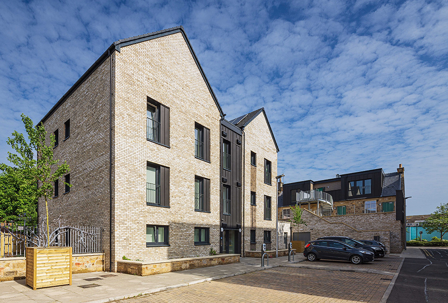 View of Buccleuch Street showing view to Dalkeith town centre