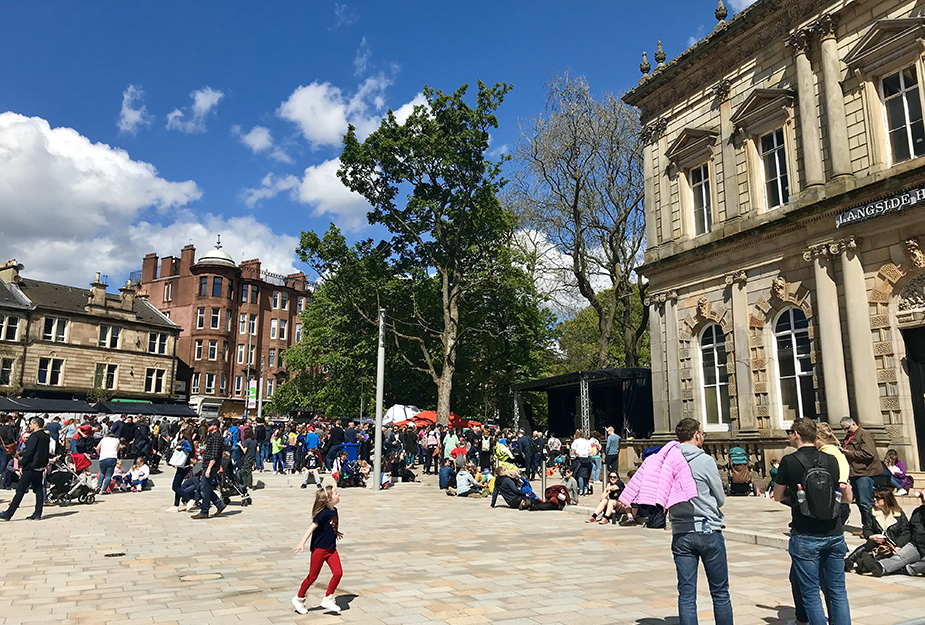 Shawlands civic square